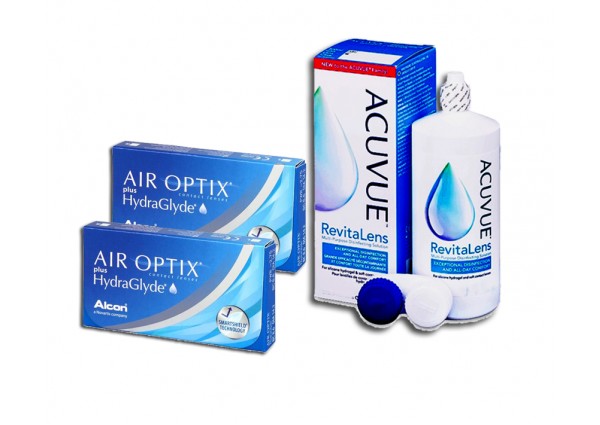 Pack Air Optix Hydraglyde RevitaLens